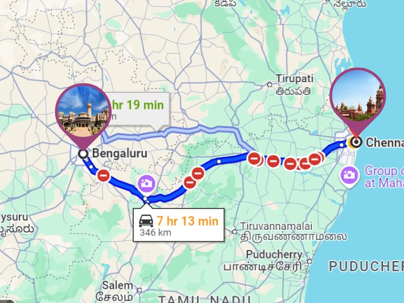 Carpooling from Bangalore, Karnataka to Chennai, Tamil Nadu: A Sustainable and Cost-Effective Travel Option