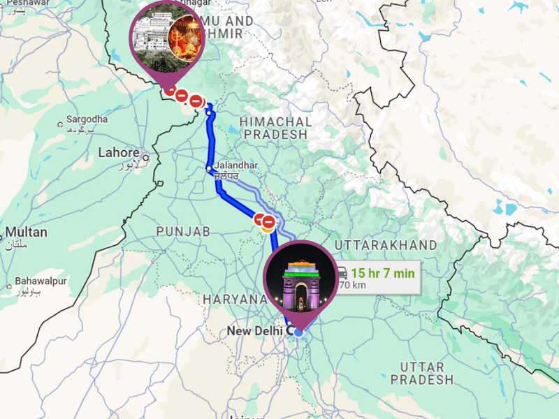 Carpooling from Delhi to Mata Vaishno Devi: A Spiritual Journey Made Affordable and Convenient